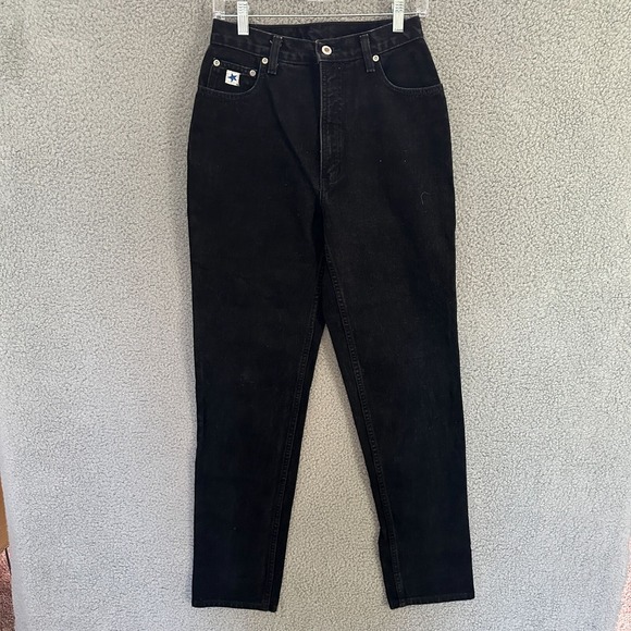 Rockies Denim - Vintage Rockies Black Jeans Womens‎ Size 29/9 28L High Rise Slim Fit Denim USA